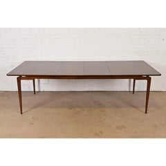 Ico Parisi Style Mid-Century Modern Walnut Dining Table, Newly Refinished