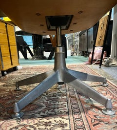 Ico Parisi swivel office chair for Mim Roma of the 60s