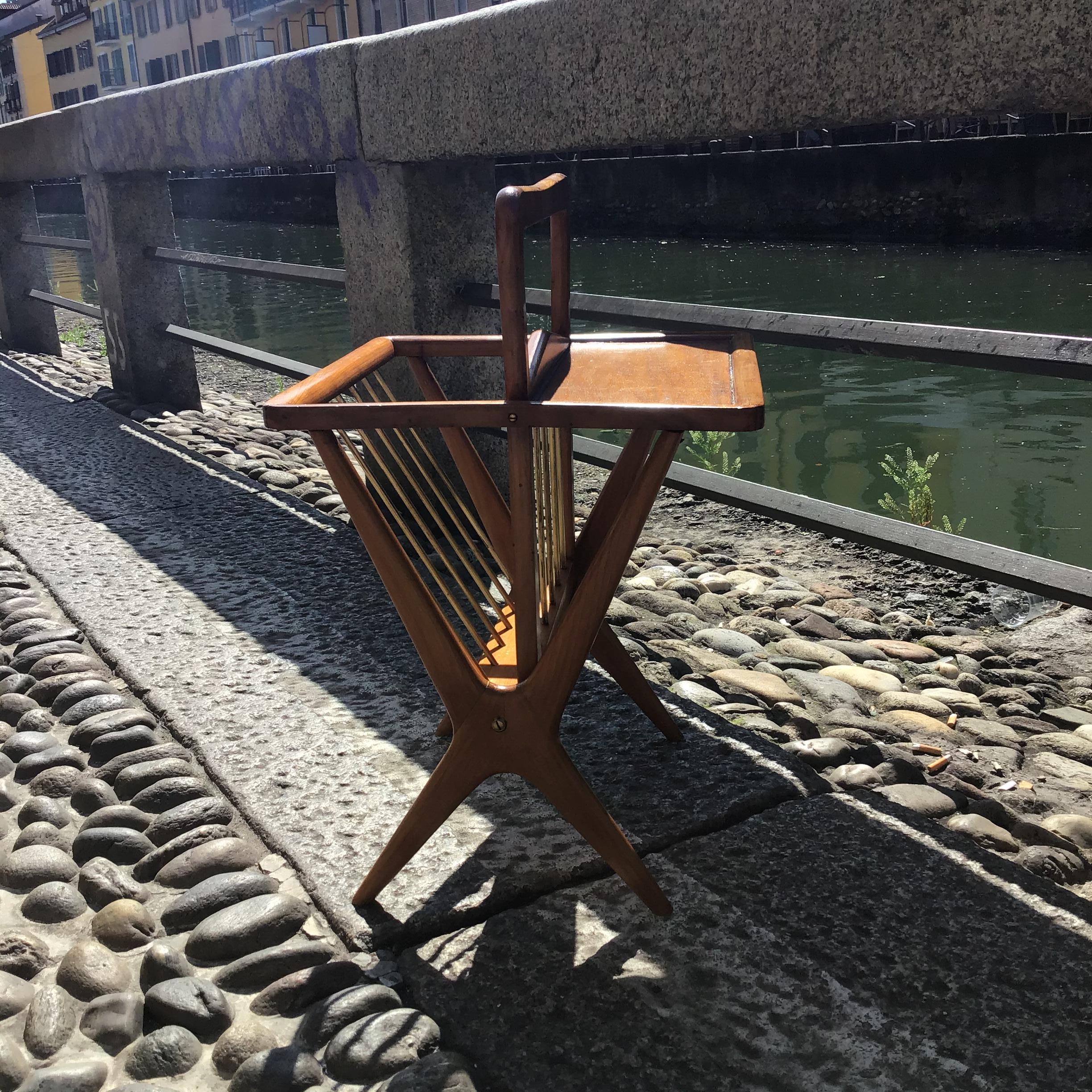 Mid-Century moderno ICO PARISI - tavolino portariviste - anni 50 in vendita
