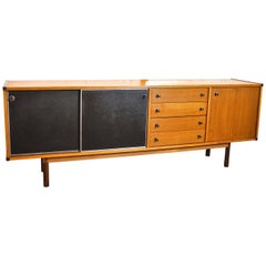 Ico Parisi teak wood for Stildomus Midcentury Italian Sideboard, 1960s