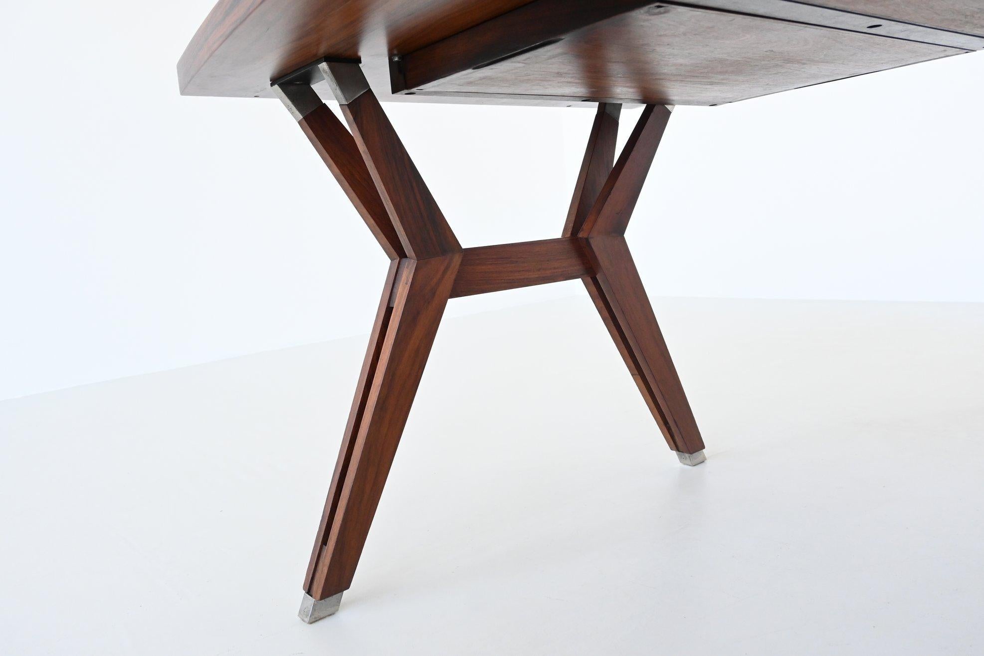 Ico Parisi Terni Executive Desk Rosewood Mim Roma, Italy, 1958 4