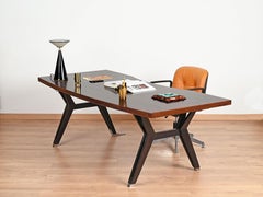 Escritorio de dirección con cajones "Tolomeo" de Ico Parisi, MIM Roma, 1958 Italia