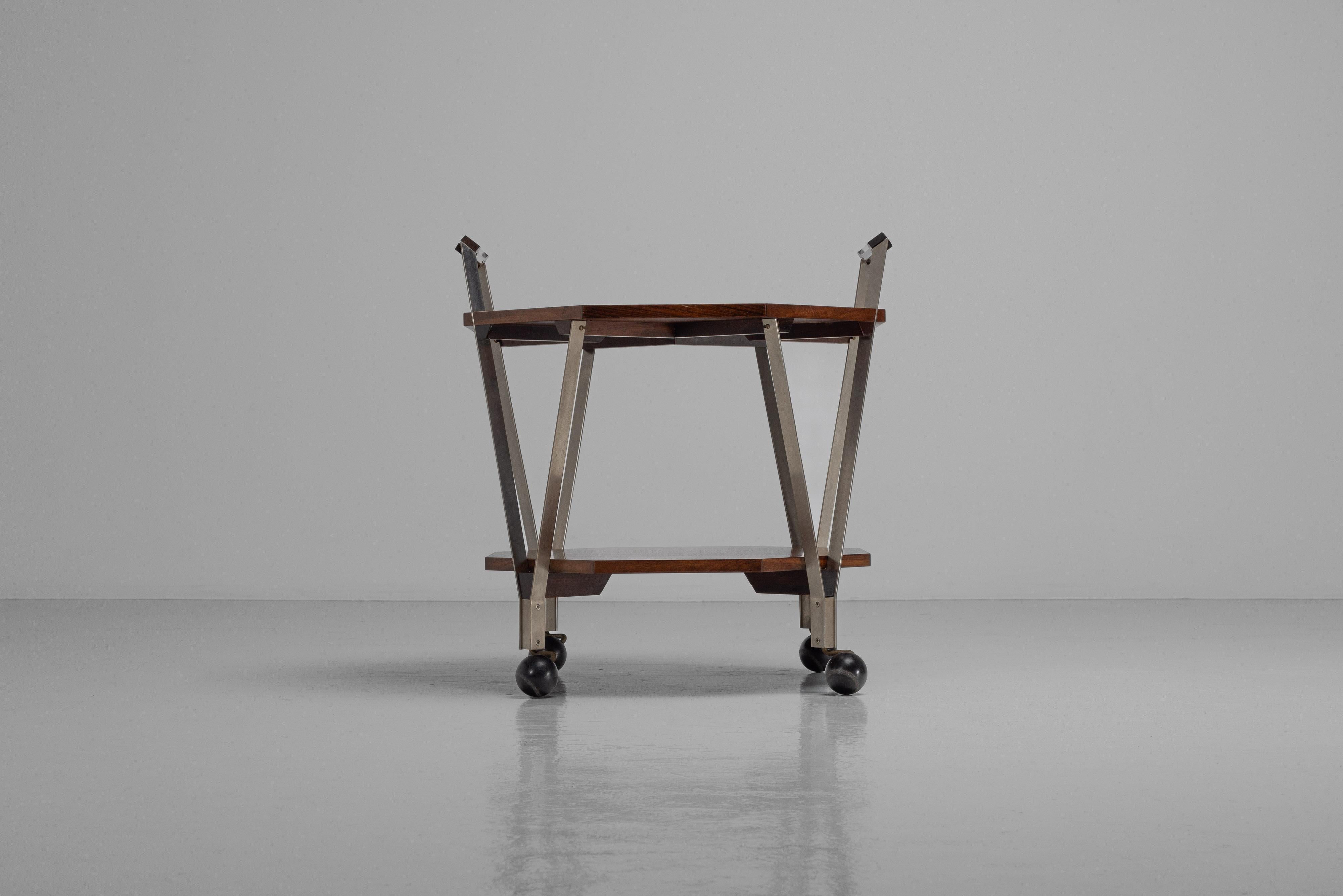 Chariot Ico Parisi modèle 1101 Stildomus Italie 1959 en vente 7