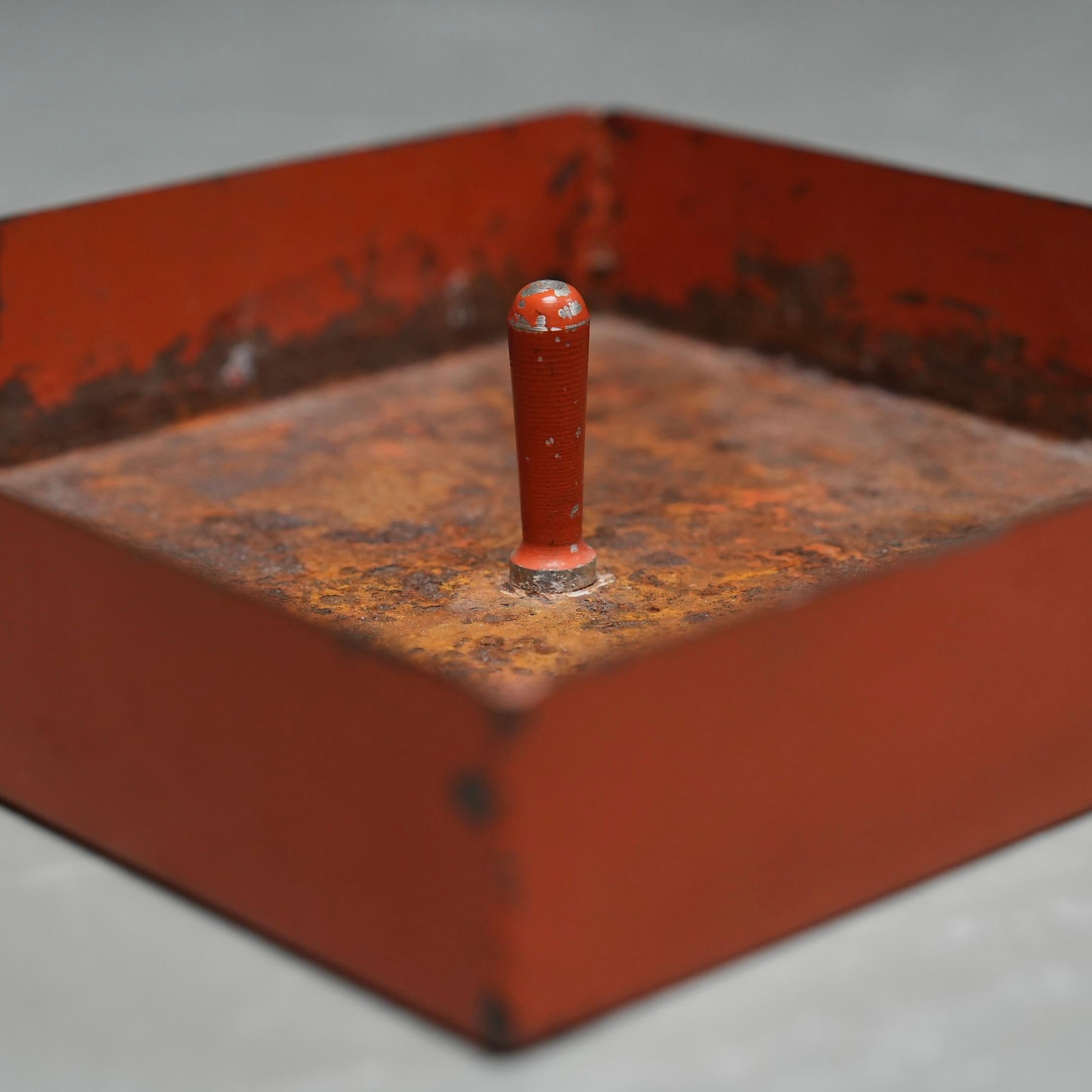 Ico Parisi Umbrella Stand for Stildomus in Walnut and Metal, Italy, 1950's en vente 3