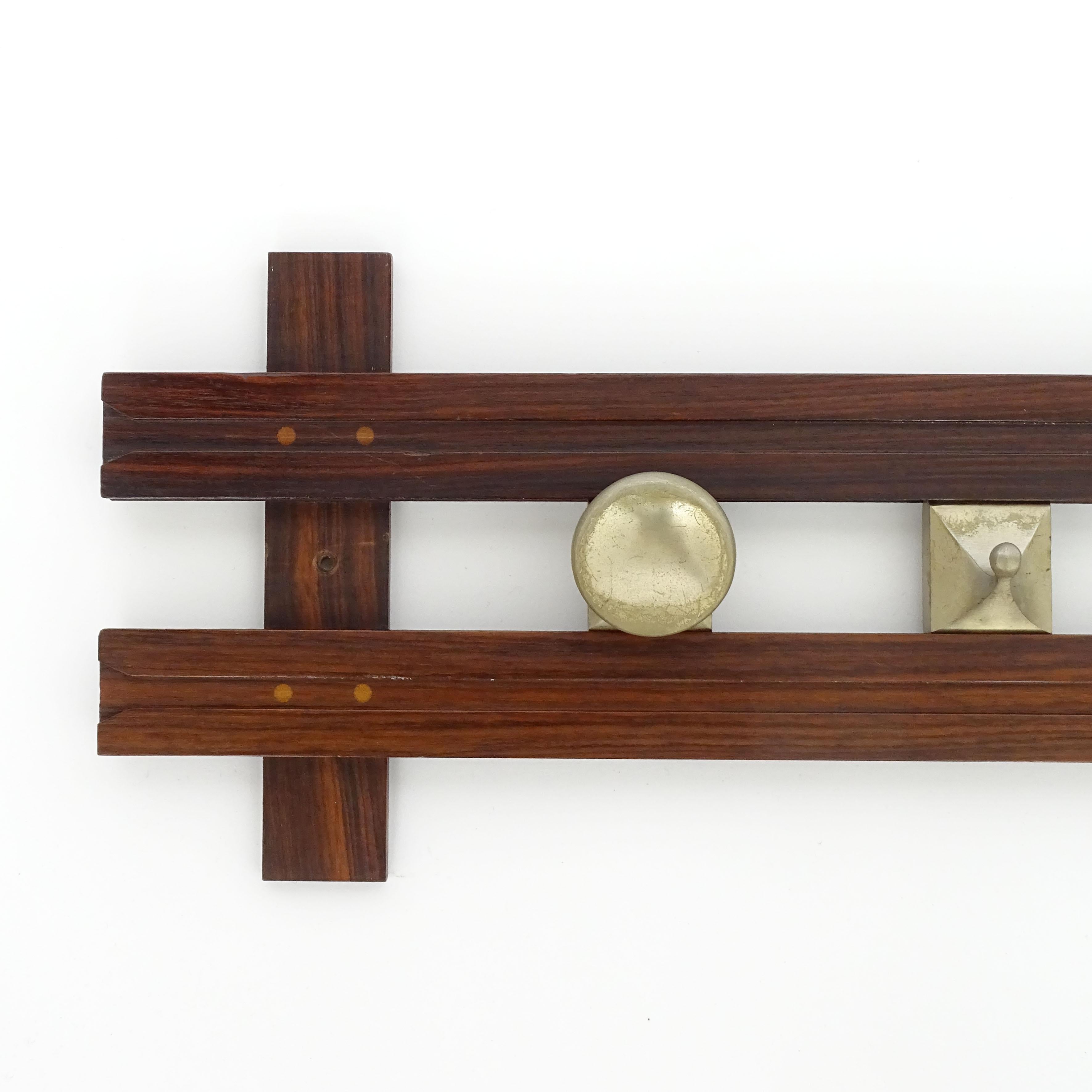Ico Parisi Wall Coat Rack for Stildomus, Italy, 1959 In Good Condition For Sale In Milan, IT