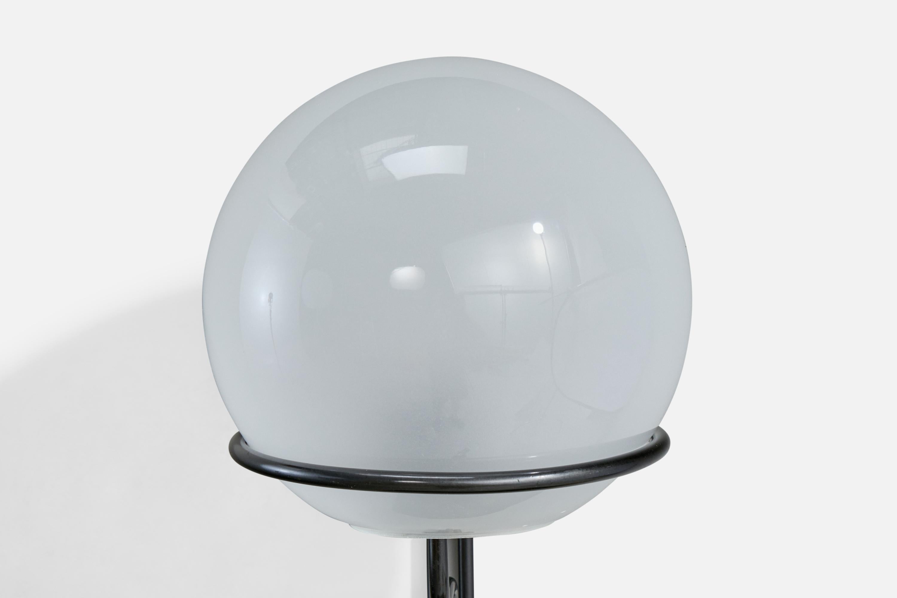 Ico Parisi, Wall Light, Metal, Glass, Italy, 1960s For Sale 1