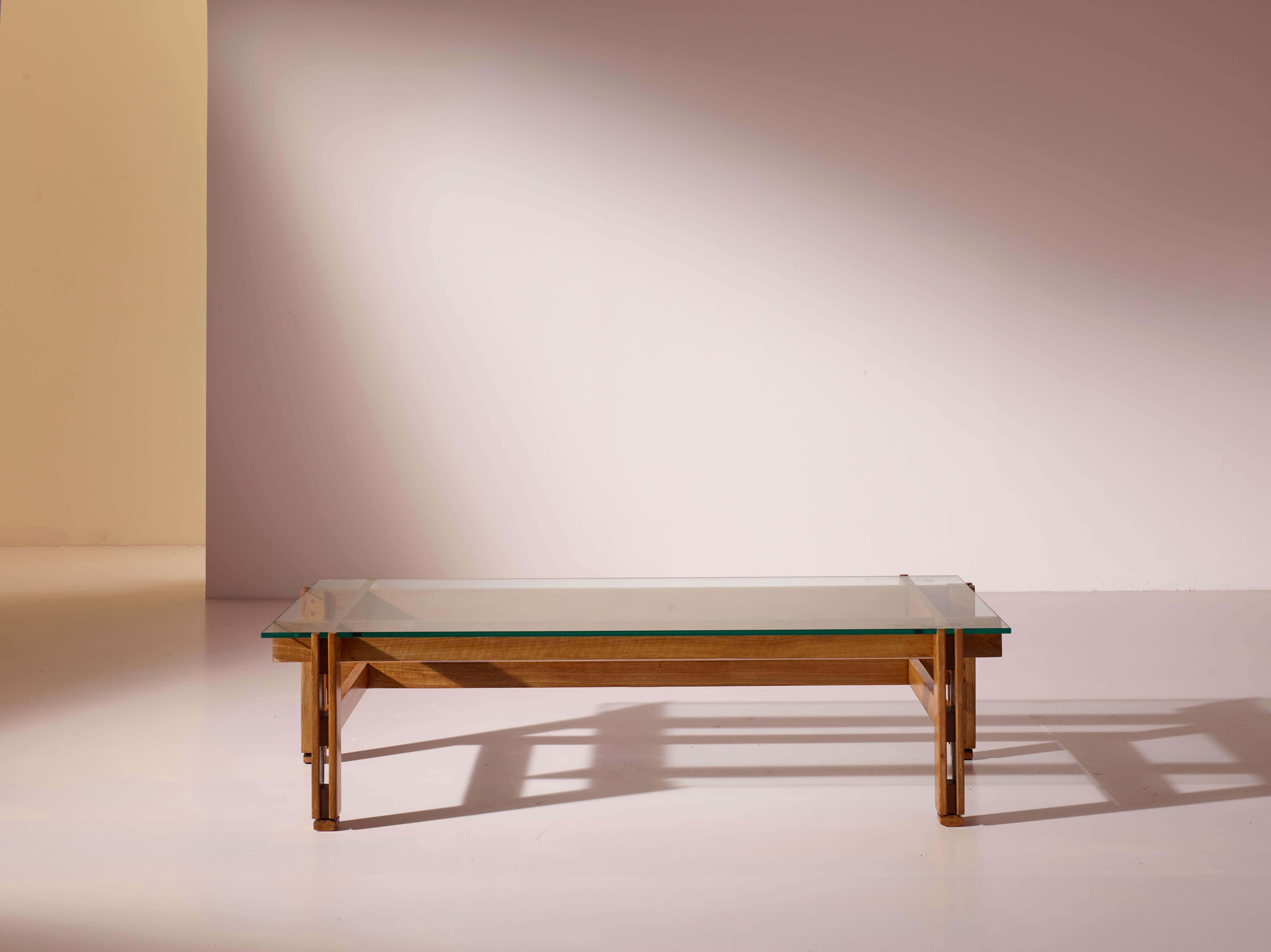 Table basse Ico Parisi modèle 751 de Cassina, Italie, années 1960 Bon état - En vente à Chiavari, Liguria