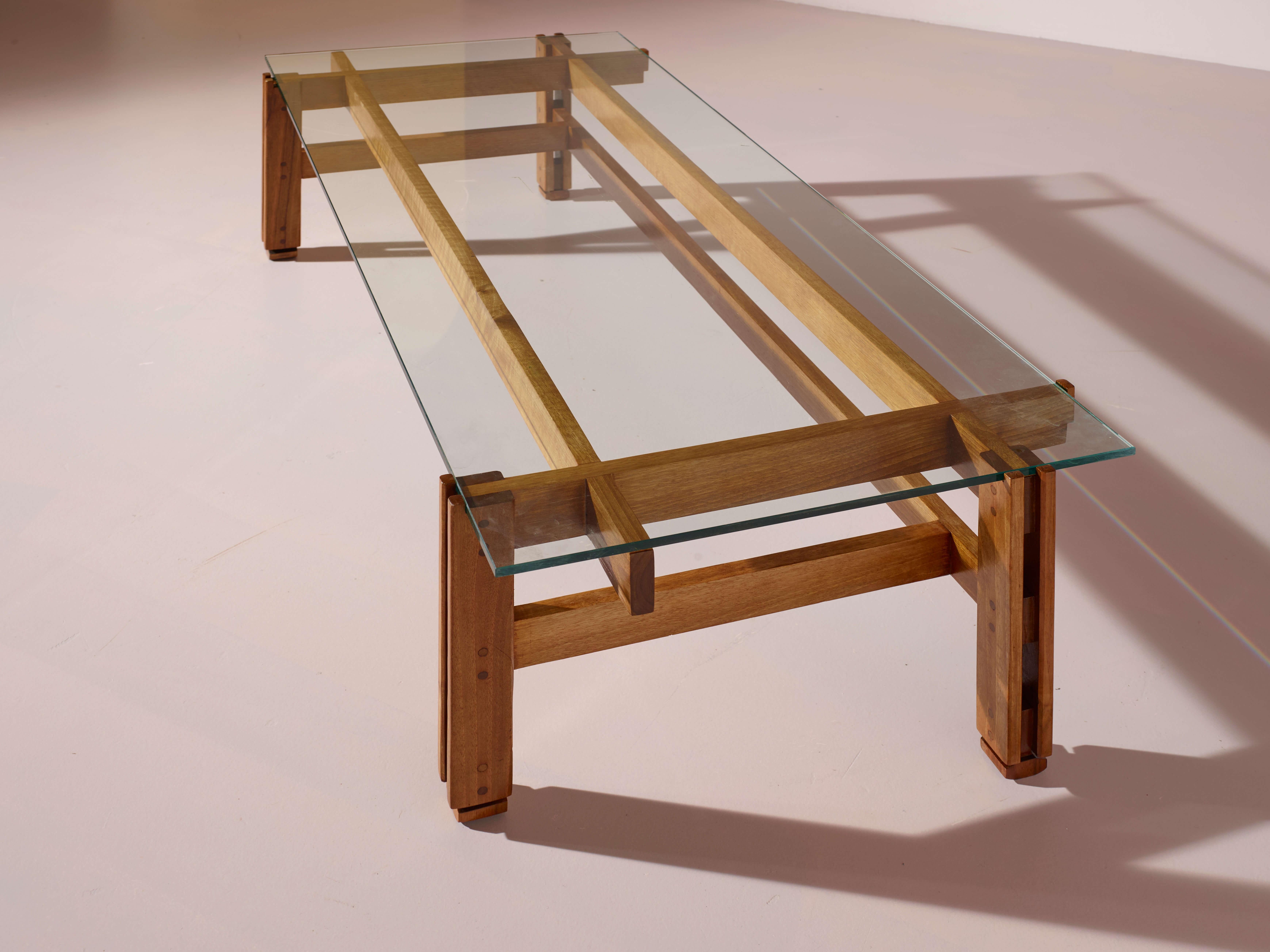 Milieu du XXe siècle Table basse Ico Parisi modèle 751 de Cassina, Italie, années 1960 en vente