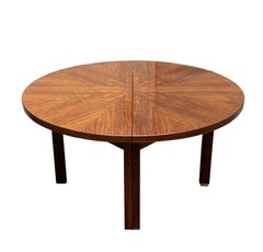 Ico Parisi Wooden Dining Extending Table, Italy, 1960s