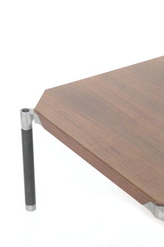 Table en bois d'Ico Parisi pour MIM Roma, publiée