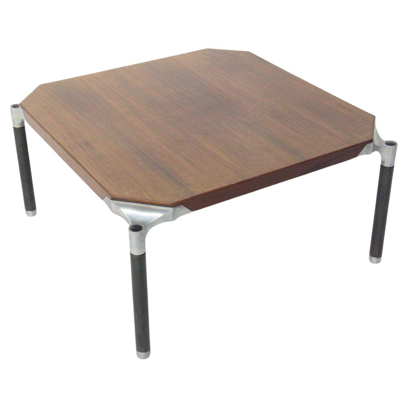 Ico Parisi Wooden Table for Mim Roma, Published For Sale