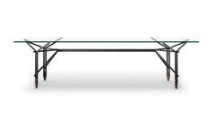 Ico Parisi Olimpino Table for Cassina, Metal & Glass, Mid-Century