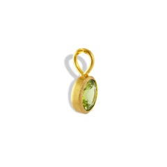 Ico & the Bird Fine Jewelry 1.63 carat Peridot 22k Necklace