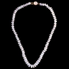 Ico & the Bird Fine Jewelry Rainbow Moonstone 22k Gold Necklace