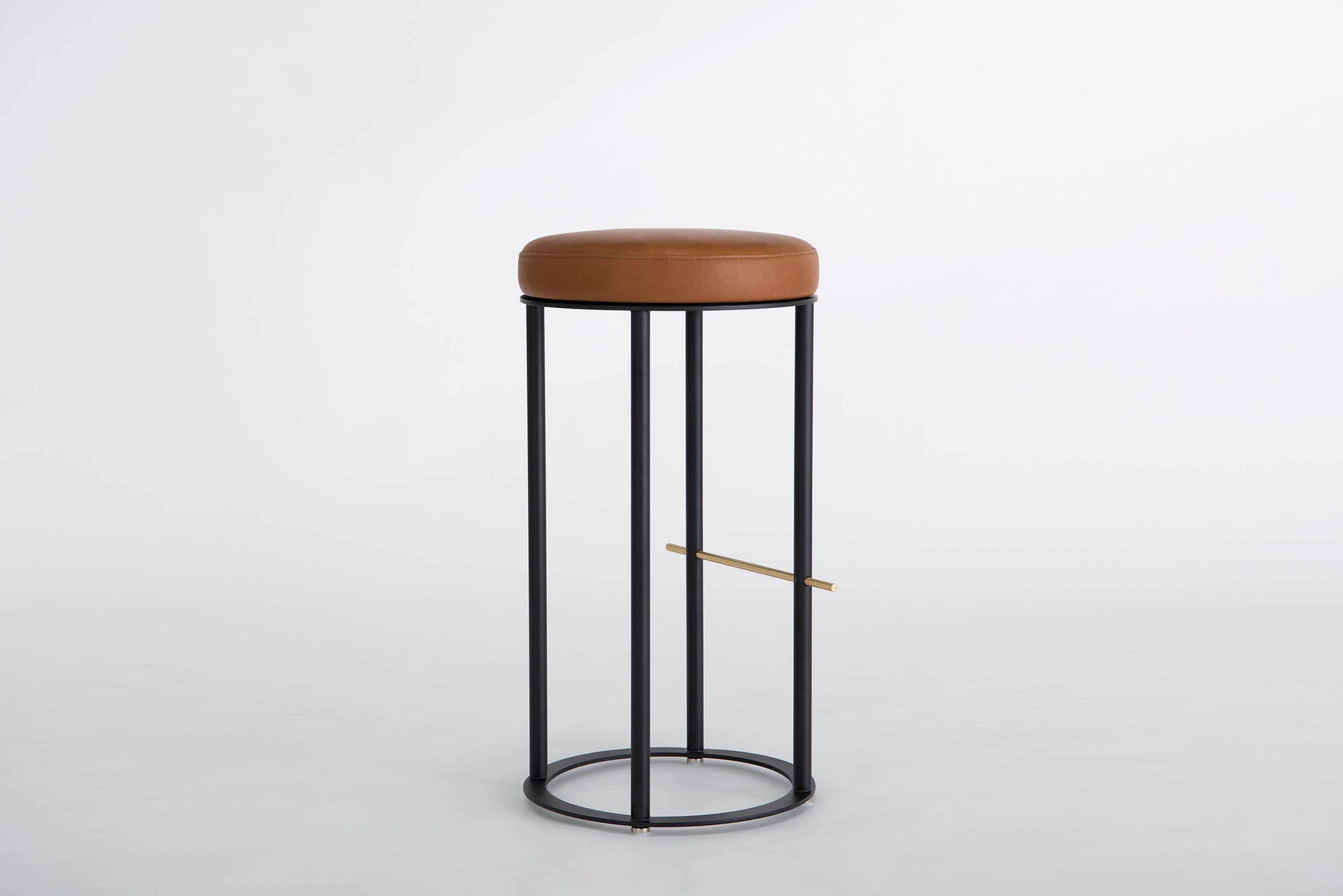 Powder-Coated Icon Bar Stool by Phase Design For Sale