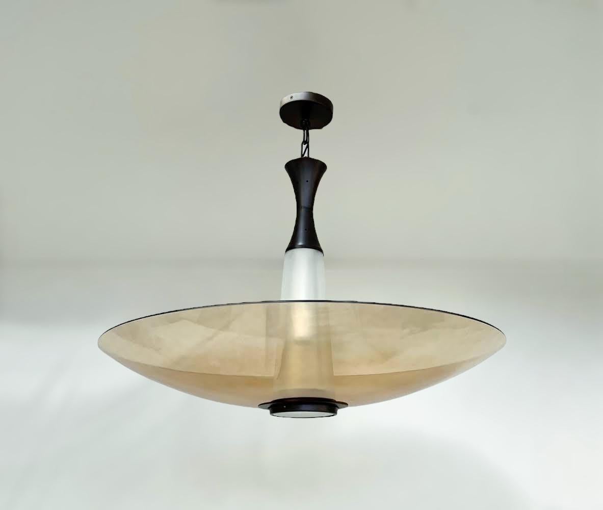 Mid-Century moderno Lampadario Icon di Fabio Ltd in vendita