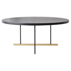 Icon Coffee Table 35" by Phase Design, with Wood Top