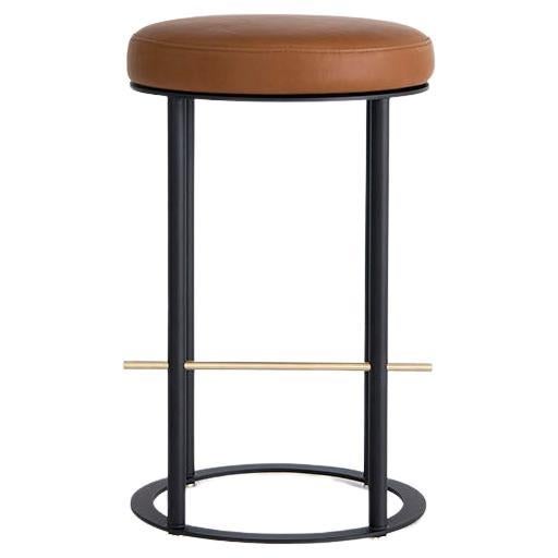 Icon Counter Stools by Phase Design, Leather
