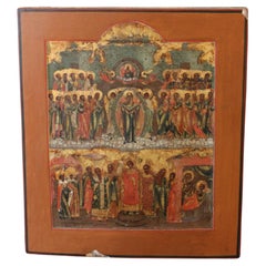 Icon "Intercession of the Mother of God" Russia, 19th Century