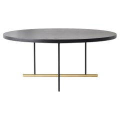 Grande table basse emblématique en chêne ébénisé de Phase Design