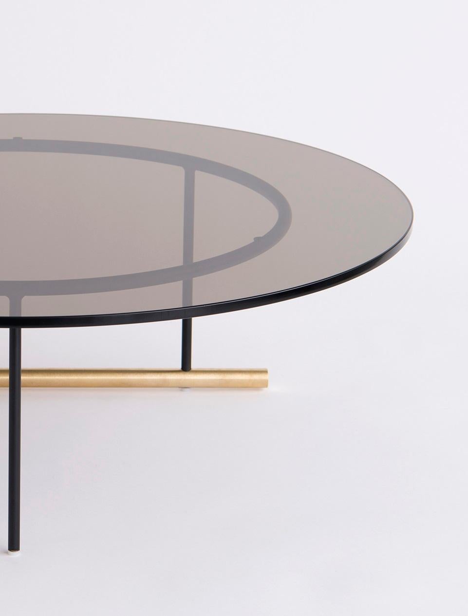 Moderne Grande table basse en verre iconique de Phase Design en vente
