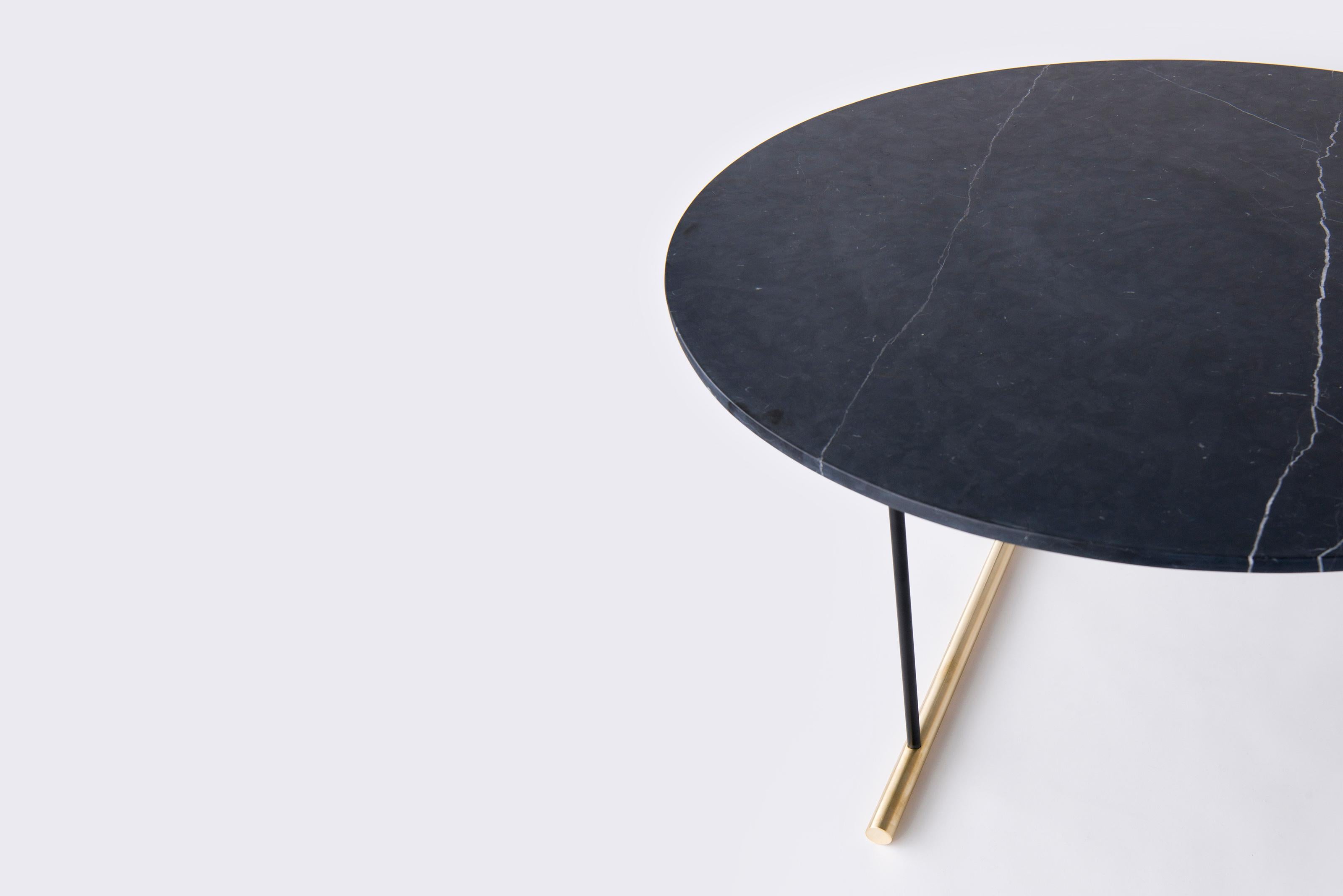 Moderne Table à manger Icon Negro Marquina de Phase Design en vente