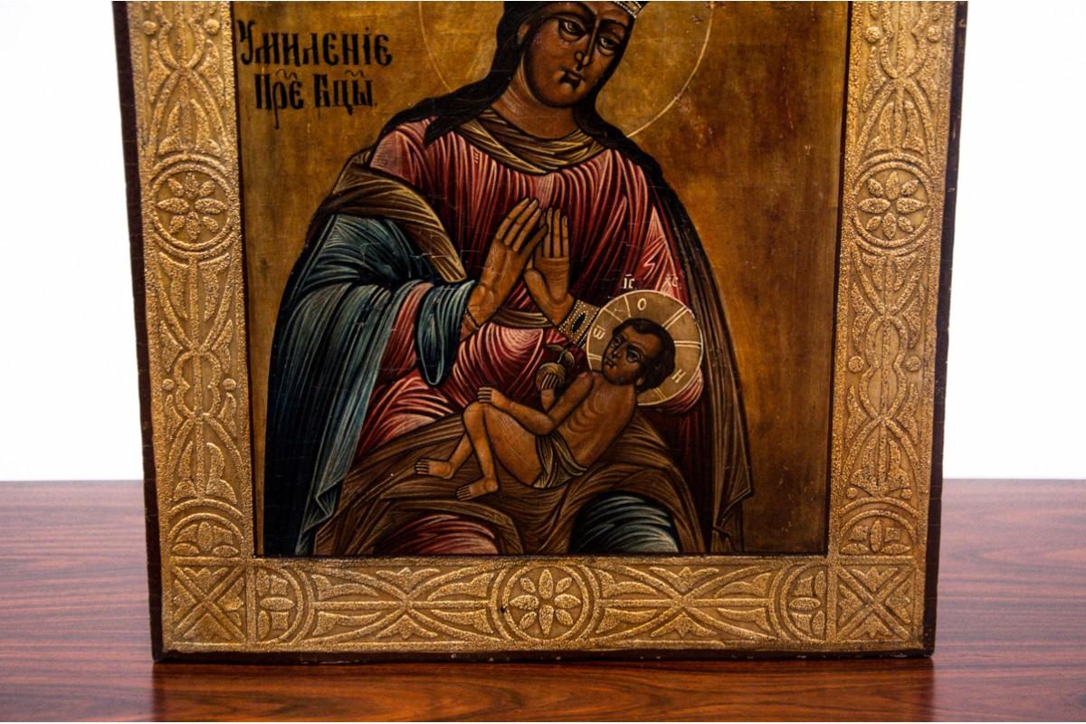 Umilenije, Ikone der Mutter des Gottes, „Balkinska“. (Sonstiges) im Angebot