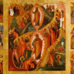 Icon "Resurrection & Descent Into Hell", Russia, Mid-19th Century