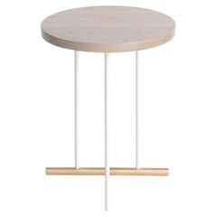 Icon Small White Oak Side Table by Phase Design