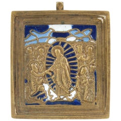 Icon "The Resurrection of Christ", Russian Empire, end of 19th - beg. of 20th c.