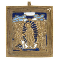 Icon "The Resurrection of Christ", Russian Empire, end of 19th - beg. of 20th c.