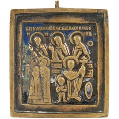 Icon "The Selected Saints", Russian Empire, end of 19th century