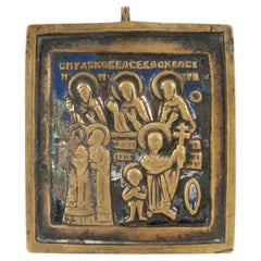 Icon "The Selected Saints", Russian Empire, end of 19th century