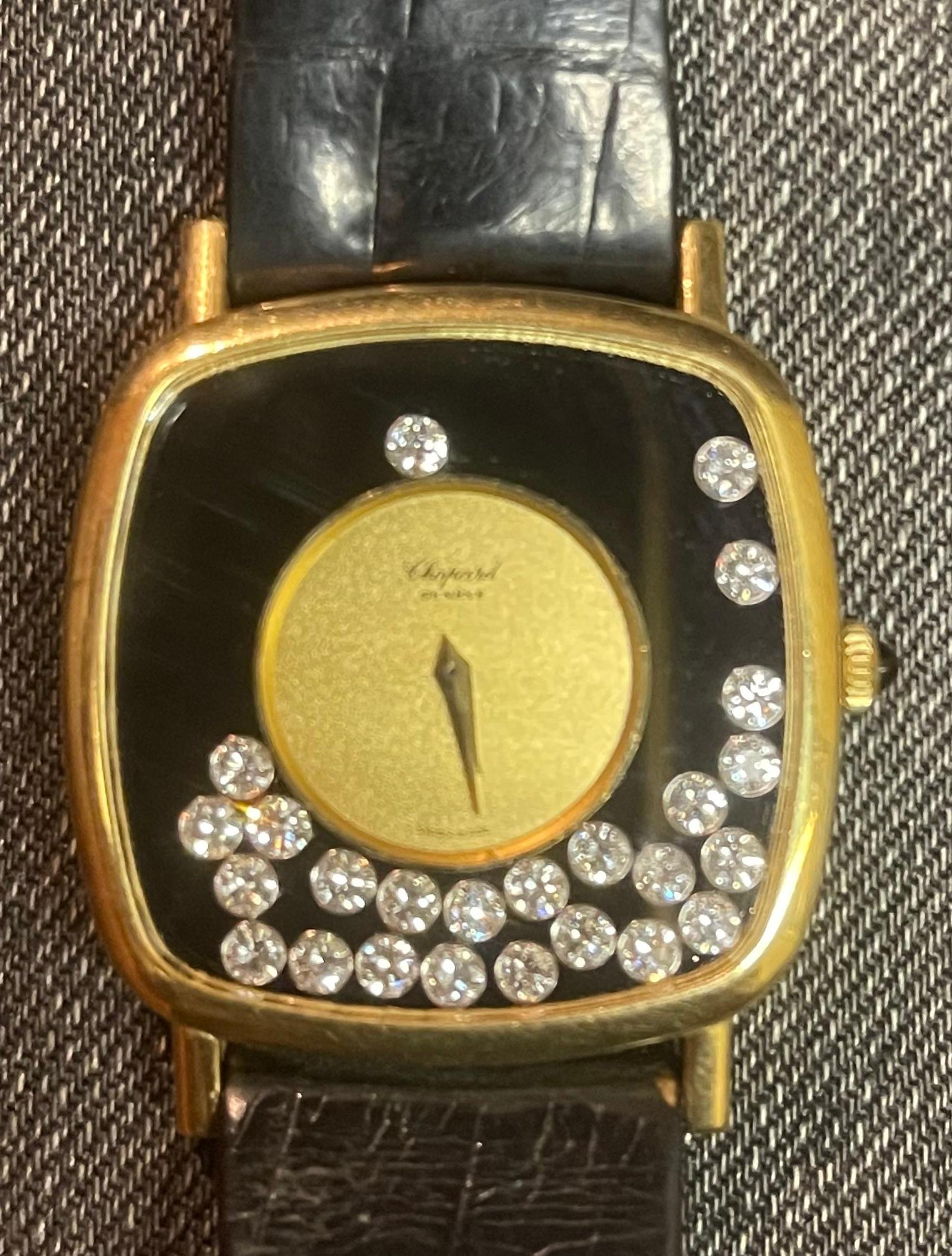 iconic 1. edition chopard happy diamonds for men For Sale 6