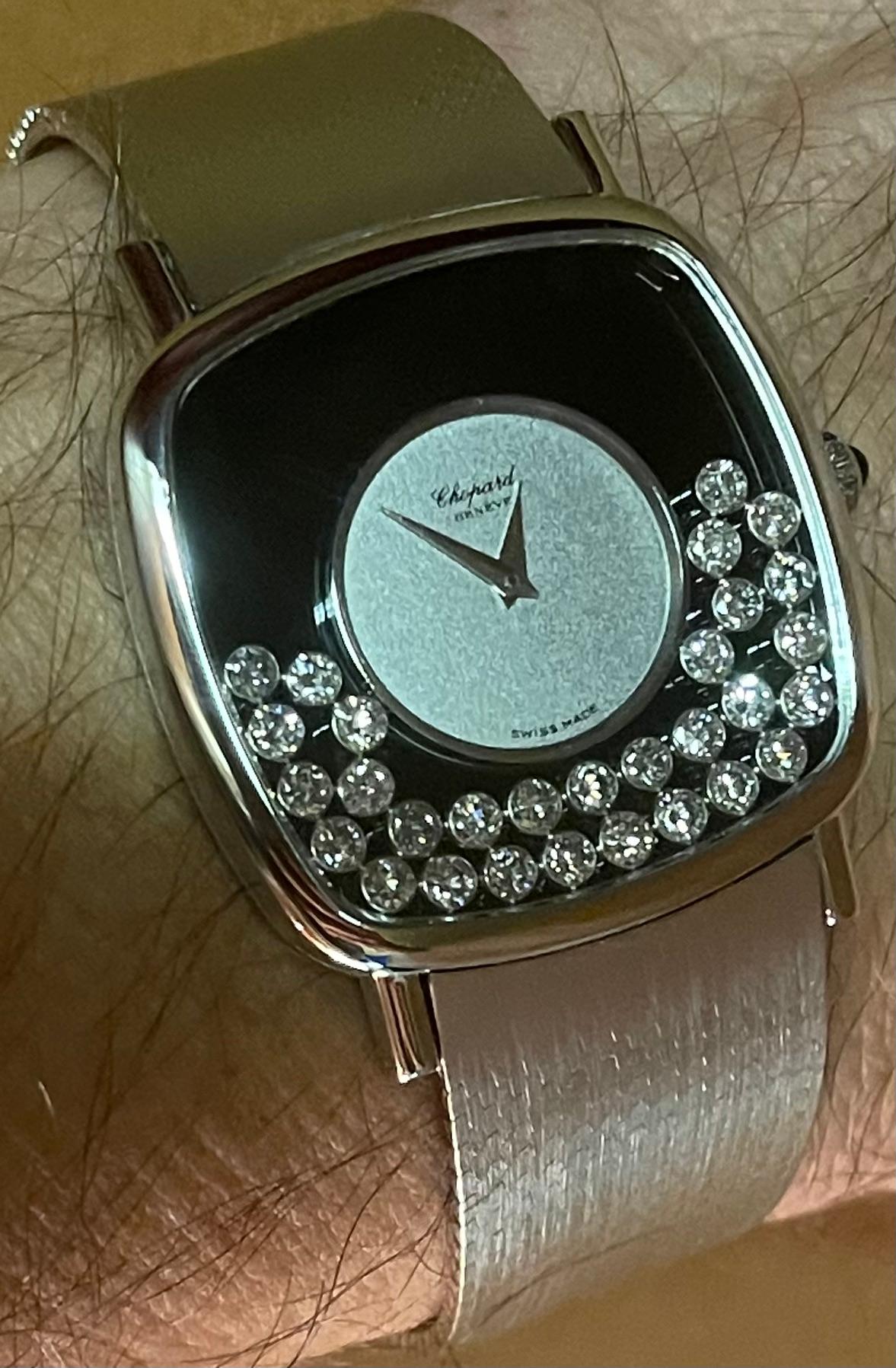 iconic 1. edition chopard happy diamonds for men In Good Condition For Sale In Munich, DE
