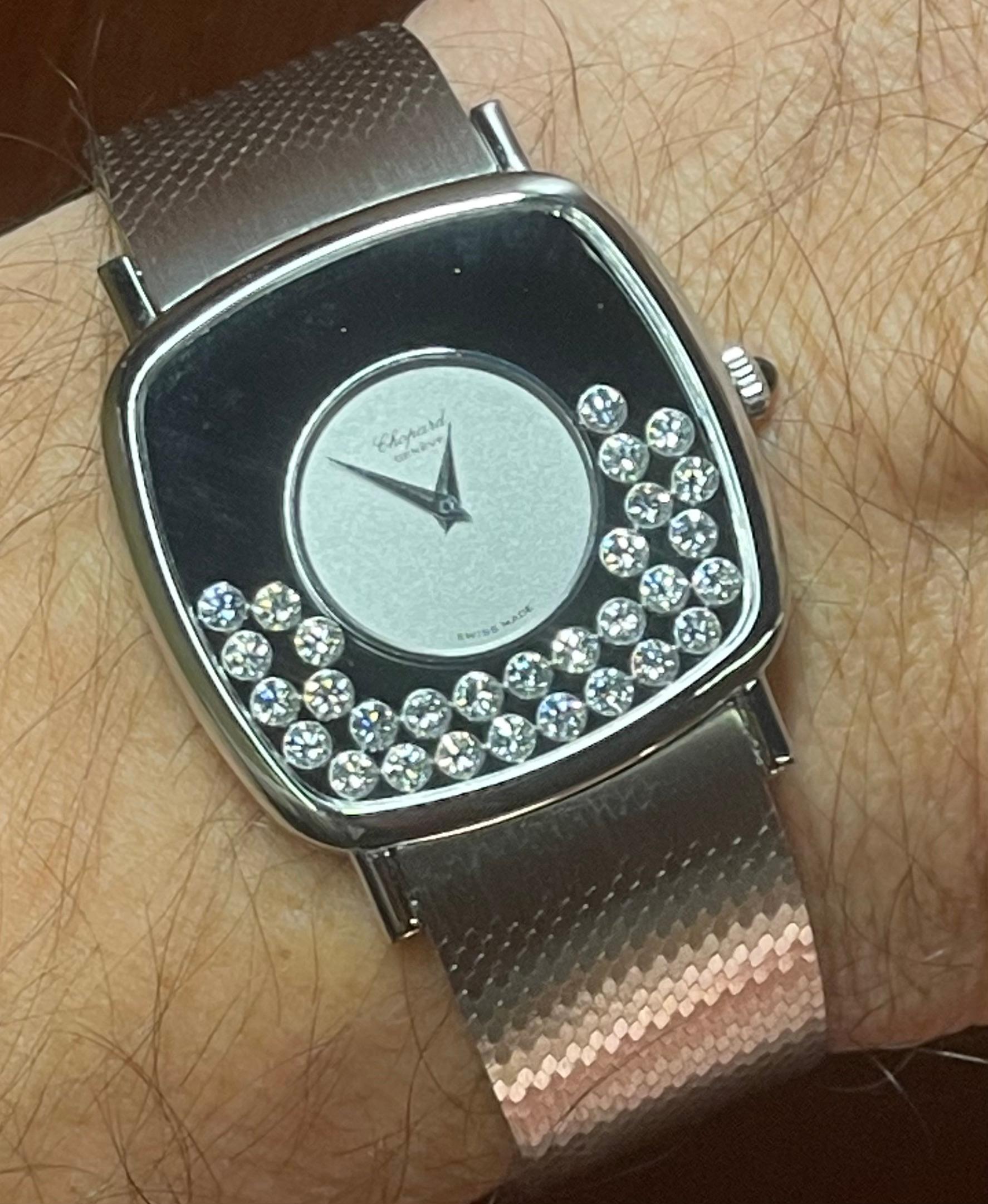 Late 20th Century iconic 1. edition chopard happy diamonds for men For Sale