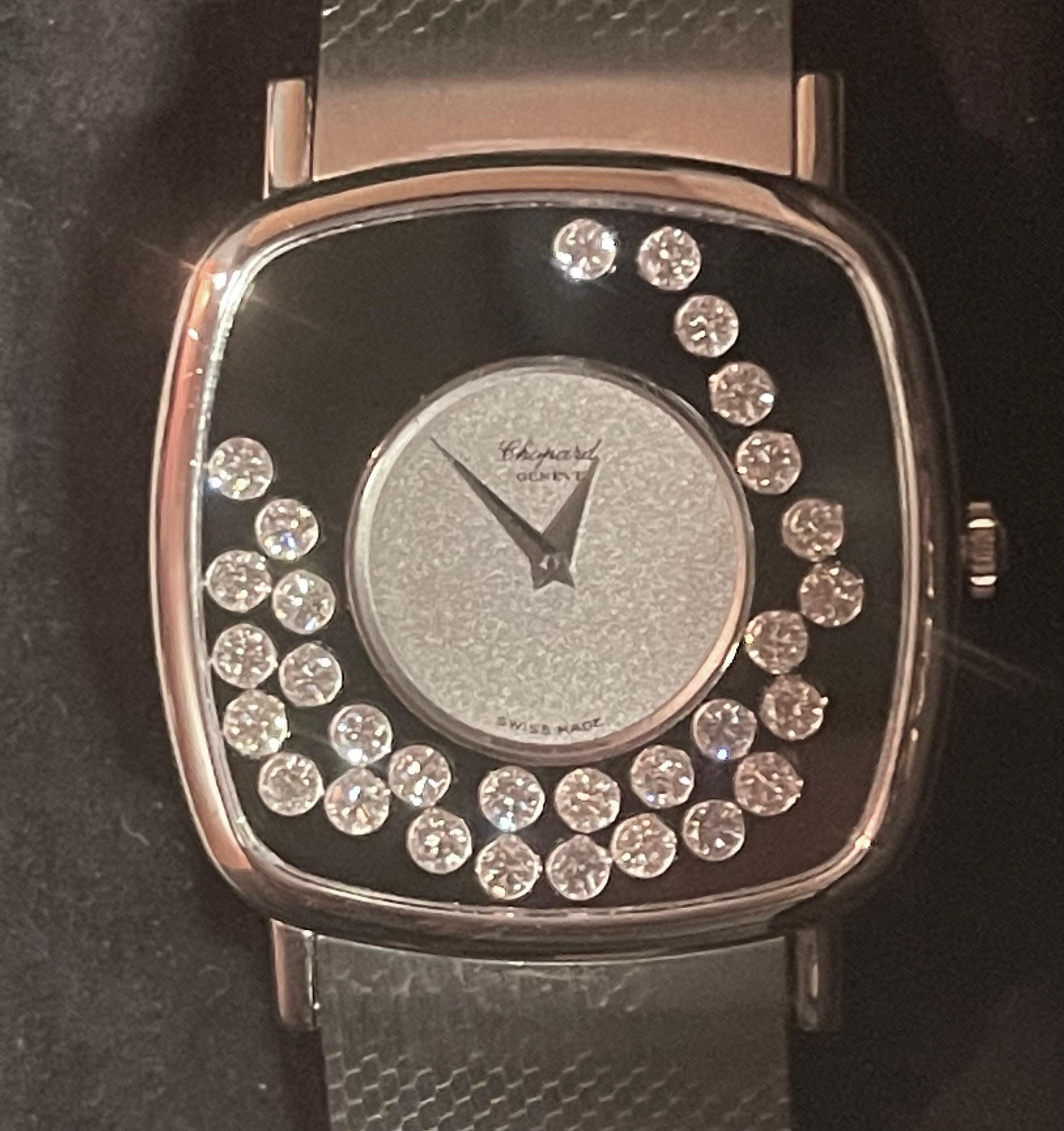 Gold iconic 1. edition chopard happy diamonds for men For Sale