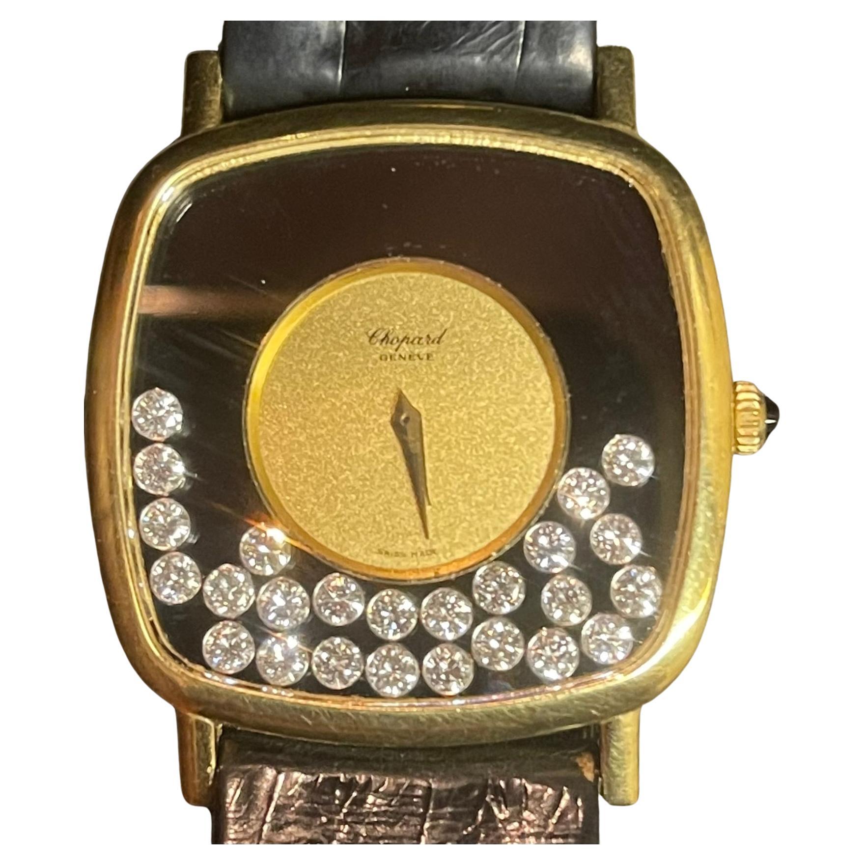 iconic 1. edition chopard happy diamonds for men For Sale