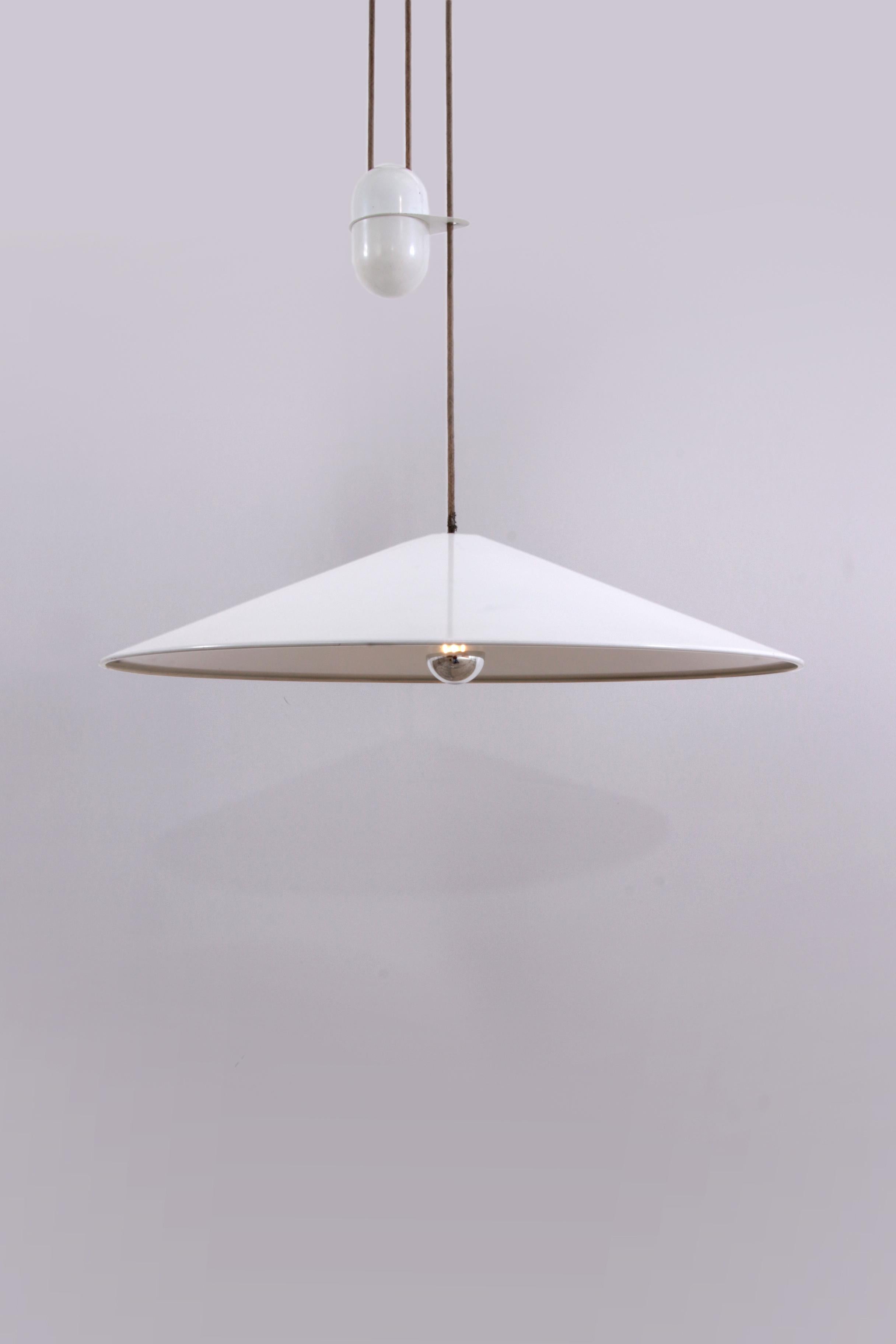 Italiano Lampada a sospensione di Goffredo Reggiani Iconic 1960s whit Counterweight in vendita