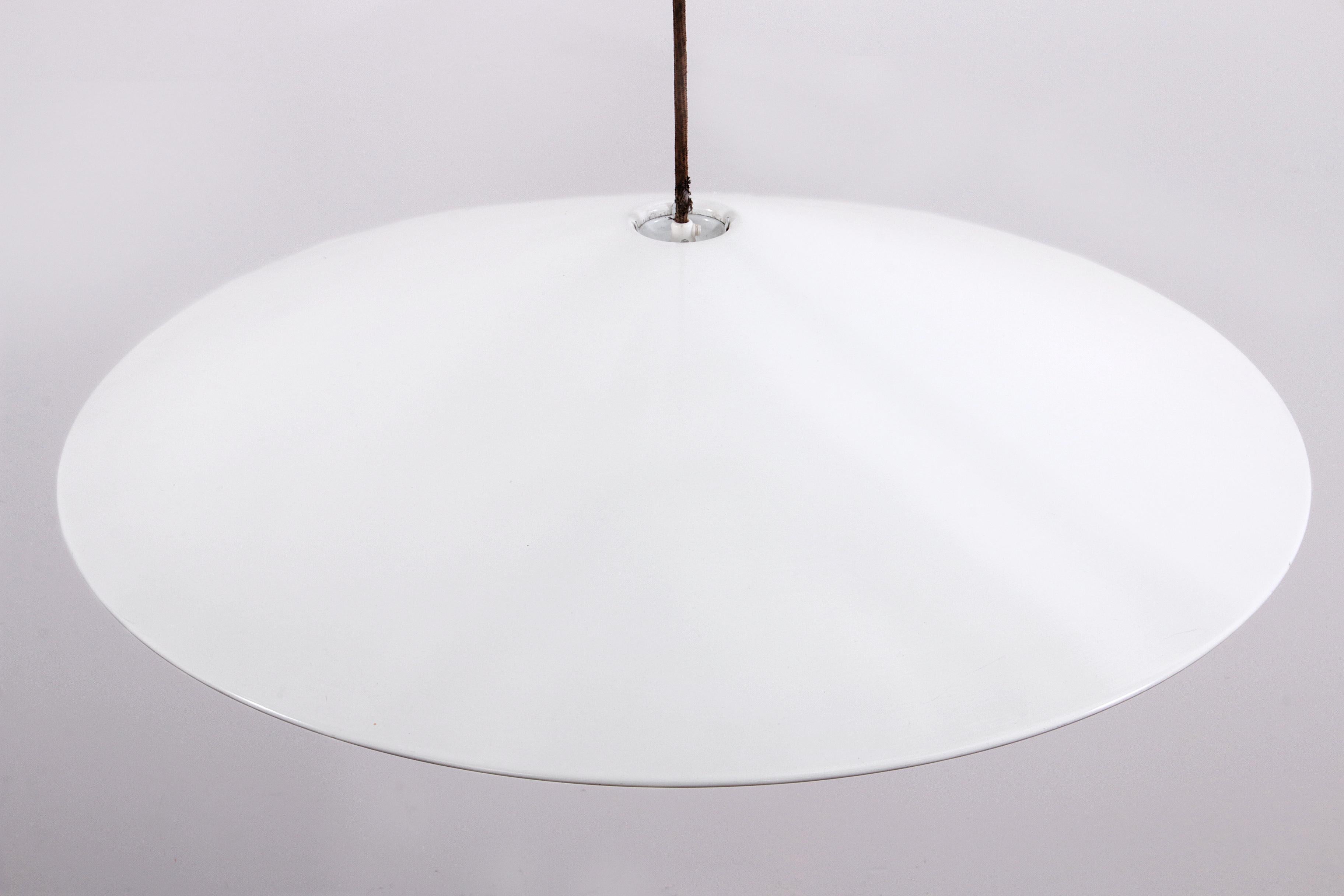 Metallo Lampada a sospensione di Goffredo Reggiani Iconic 1960s whit Counterweight in vendita