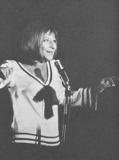 Vintage 1963 Barbra Streisand Custom Couture Cream Sequin Silk Iconic Sailor Set