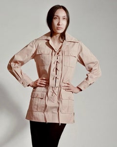Iconic 1968 Yves Saint Laurent Safari Tunic