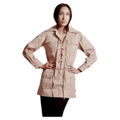 Iconic 1968 Yves Saint Laurent Safari Tunic