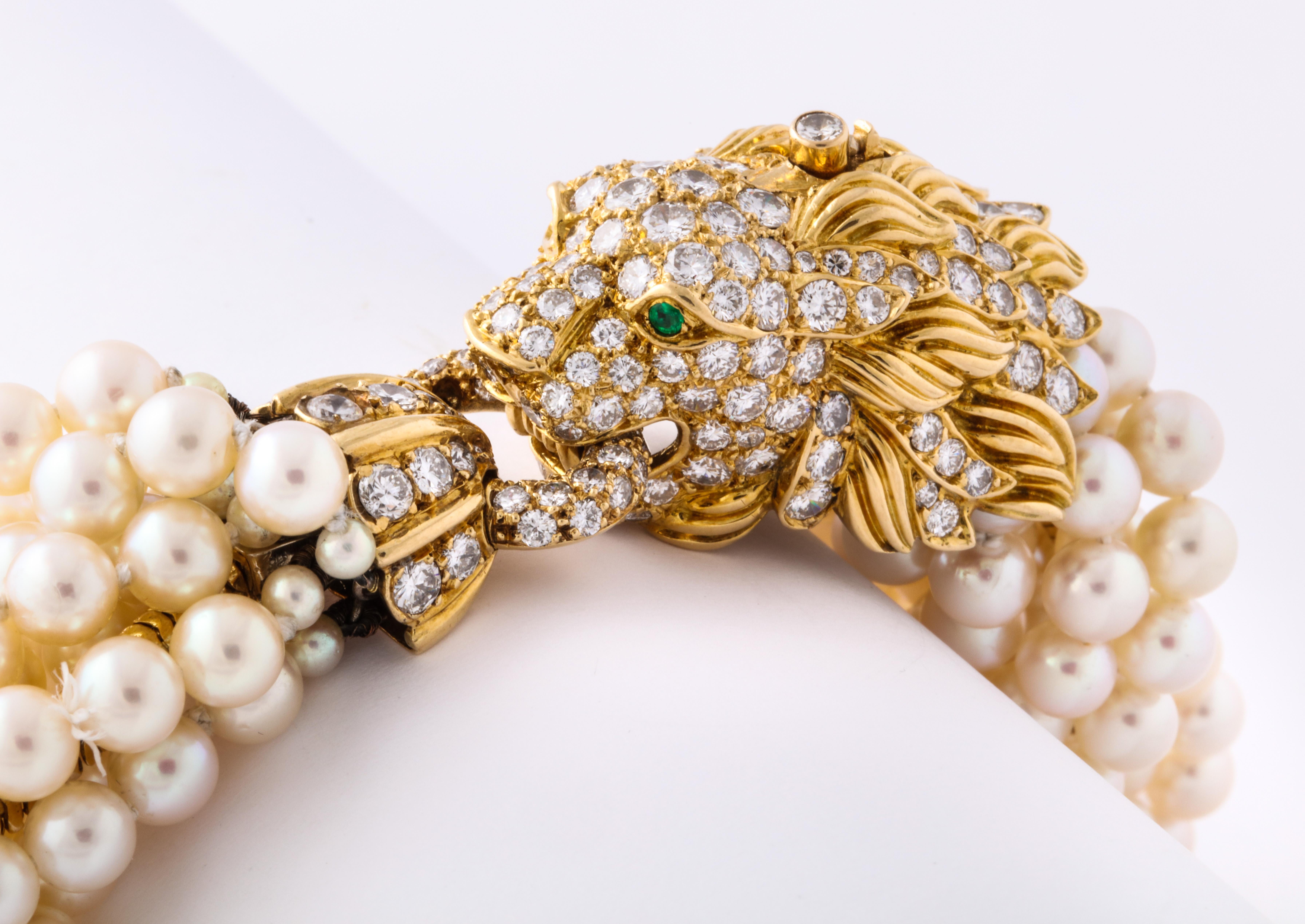 The Jeane Vanderbilt Lion Bracelet by Van Cleef Arpels 3