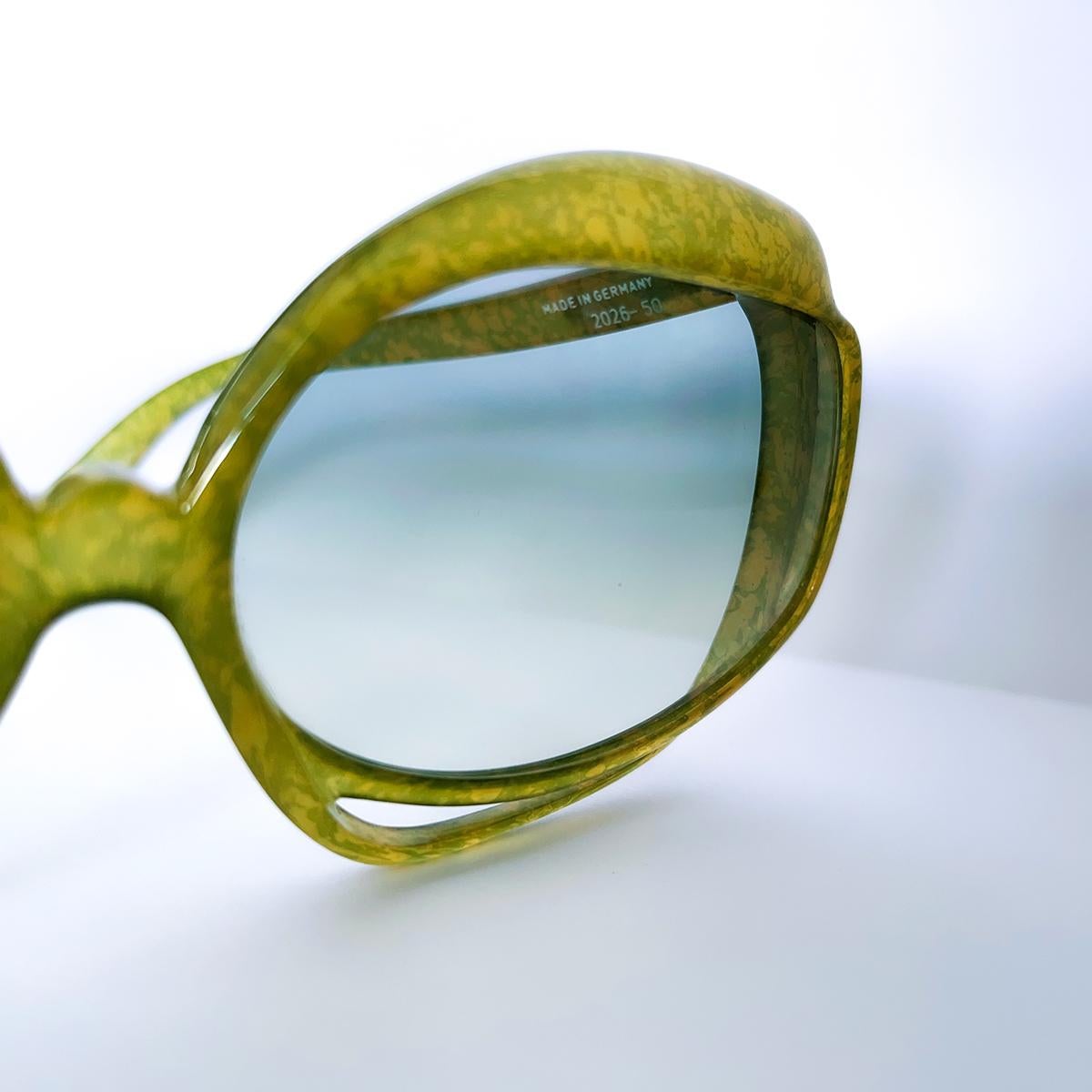 Iconic 1970s Christian Dior Sunglasses 2026 60s 70s Jade Optyl Oversize For Sale 6