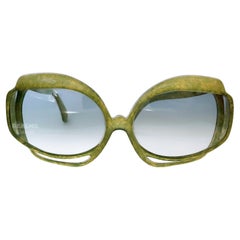 Ikonische Christian Dior-Sonnenbrille 1970er Jahre 2026 60er 70er Jahre Jade Optyl Oversize