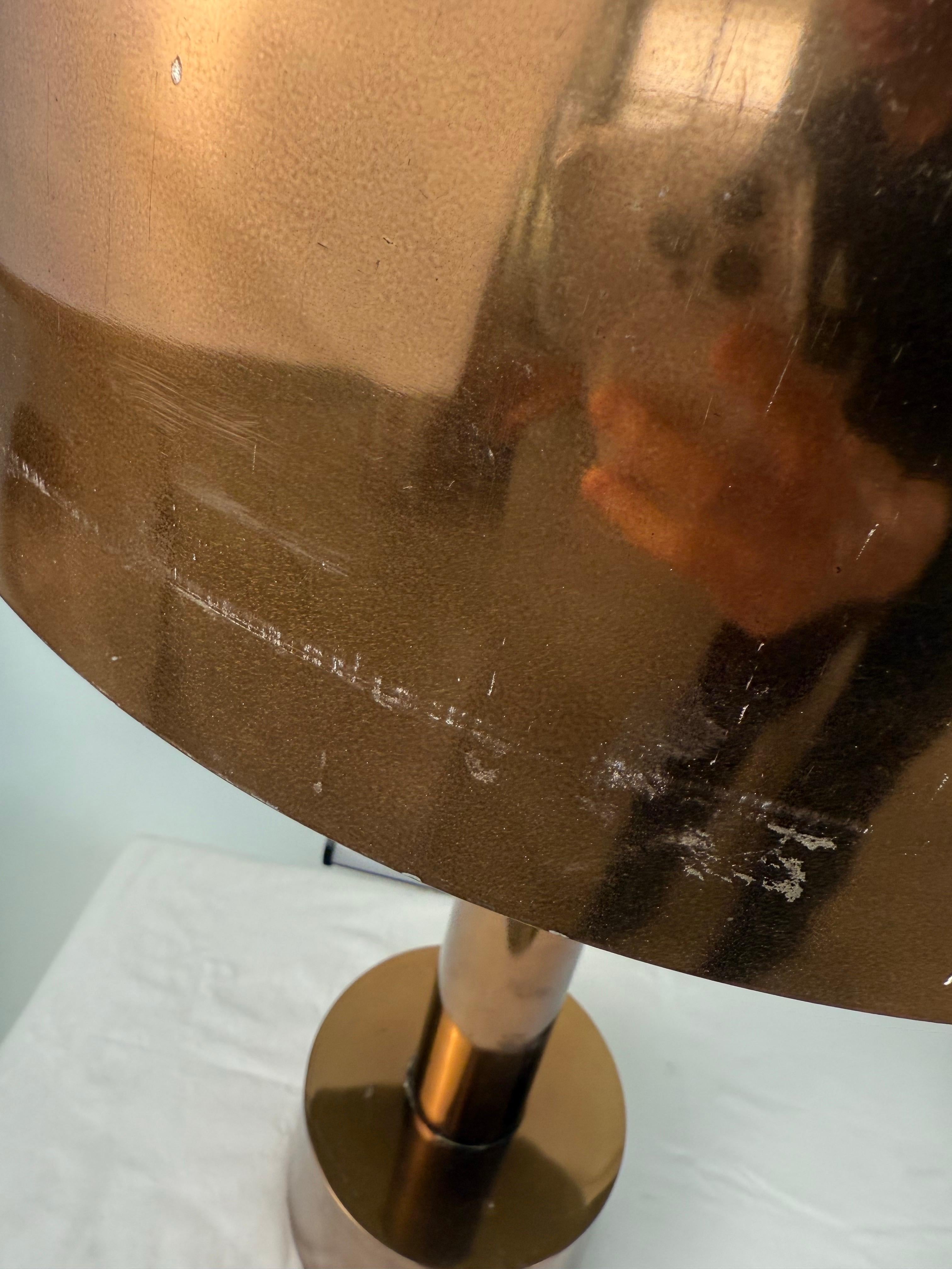 Icónicas lámparas de seta de laurel de los años 70 de Robert Sonneman en venta 4