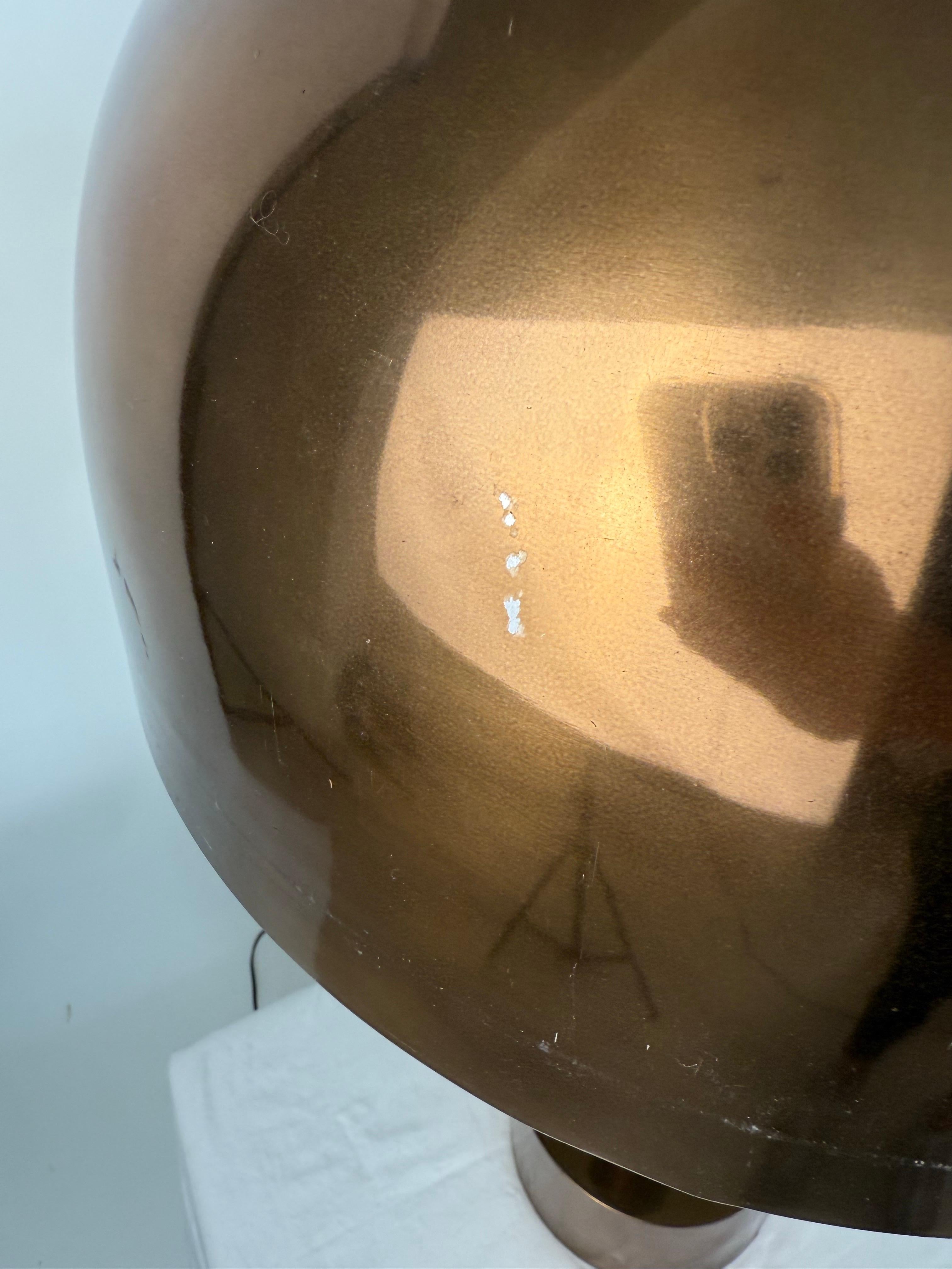 Icónicas lámparas de seta de laurel de los años 70 de Robert Sonneman en venta 5