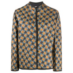 Iconic 1970s Yves Saint Laurent YSL Silk Quilted Jacket