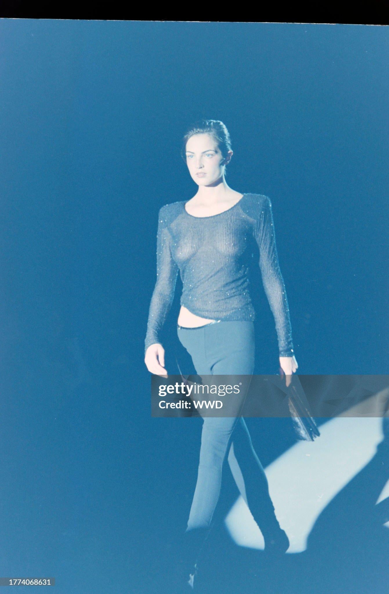 Iconic 1997 / 1998 F/W Gucci & Tom Ford Runway Asymmetrical G Buckle Pants IT 40 For Sale 8
